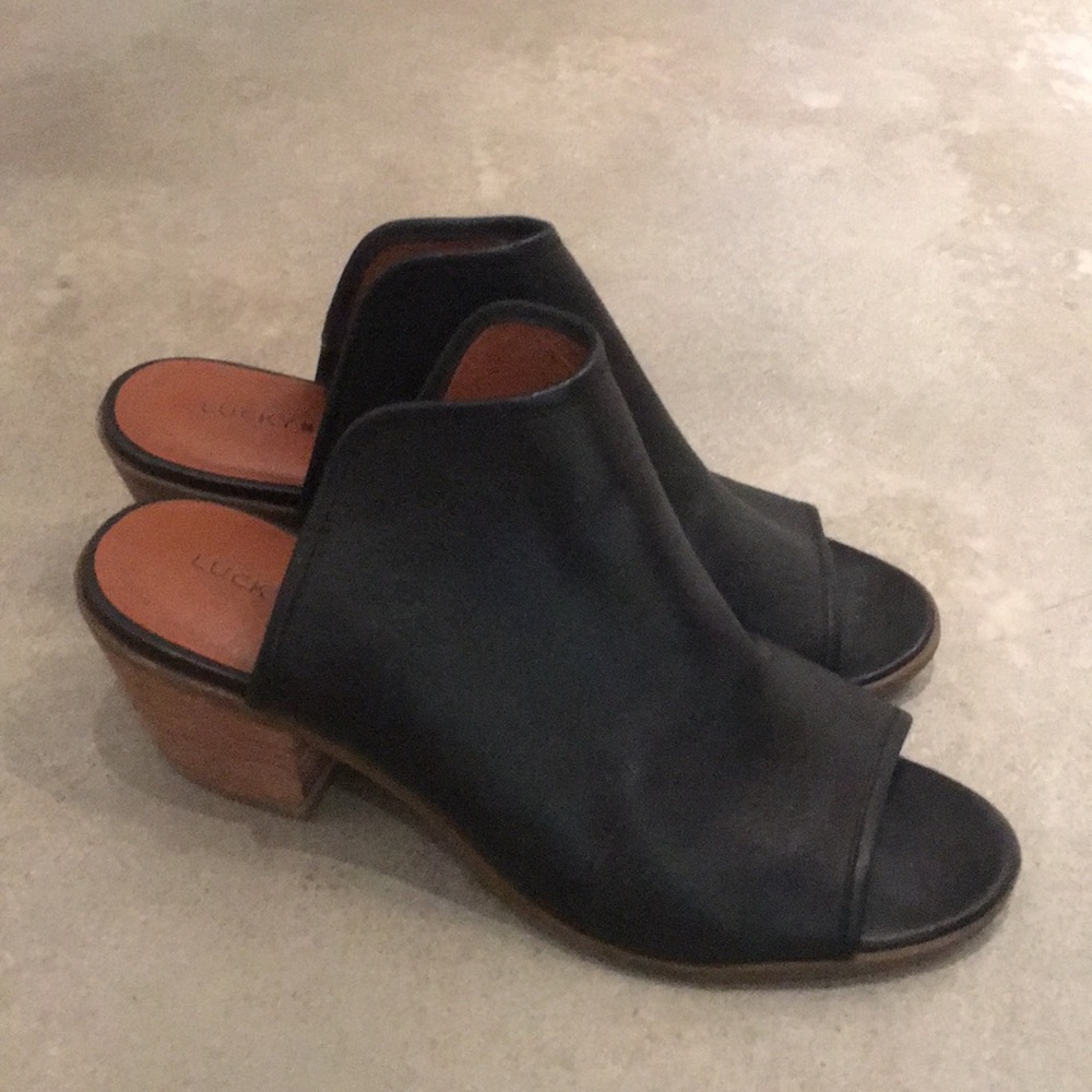 Lucky Brand Open Toe Mule
